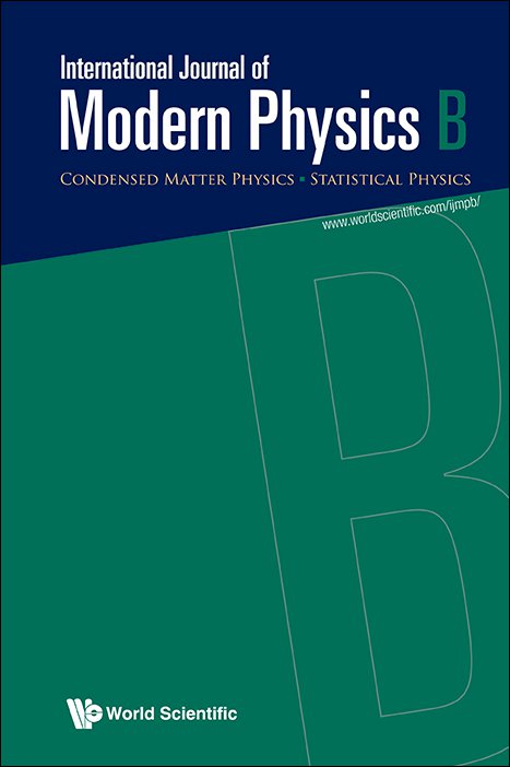 International Journal of Modern Physics B cover