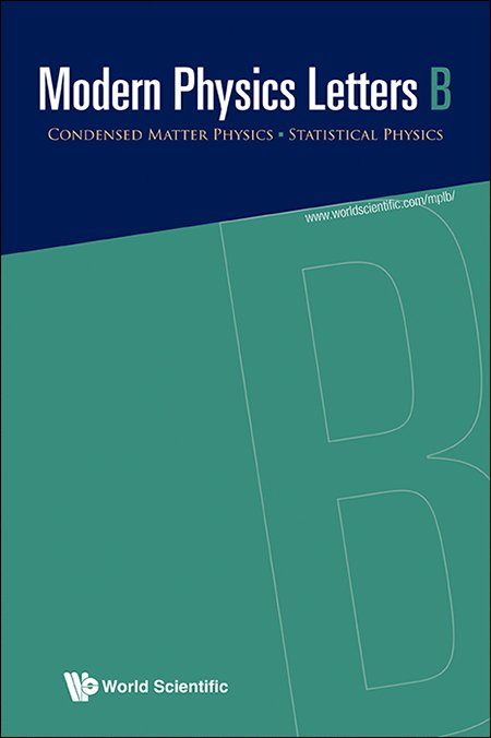 Modern Physics Letters B cover