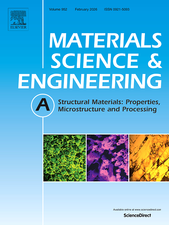 Materials Science and Engineering: A cover